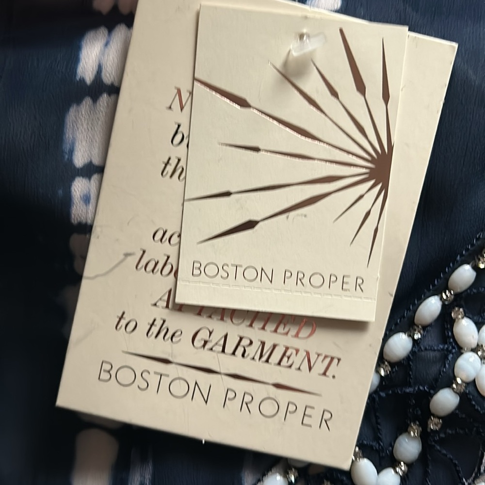 New Women's Debbie Katz South Beach Silk Beaded Kraftan Swimsuit Beach Coverup - Picture 8 of 12